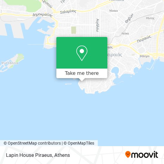 Lapin House Piraeus map