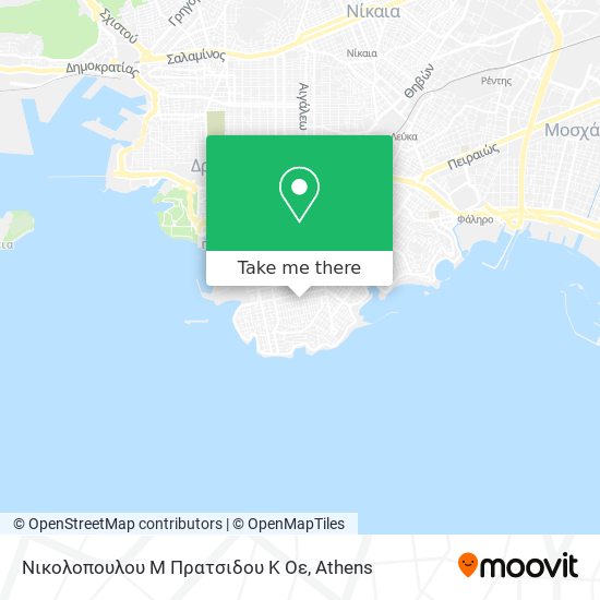 Νικολοπουλου Μ Πρατσιδου Κ Οε map