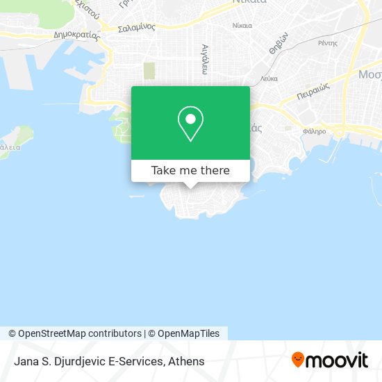 Jana S. Djurdjevic E-Services map