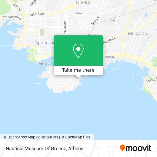 Nautical Museum Of Greece map