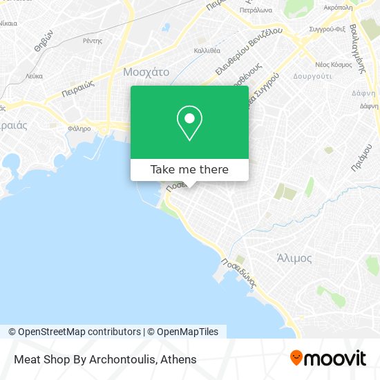 Meat Shop By Archontoulis map