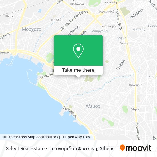 Select Real Estate - Οικονομιδου Φωτεινη map