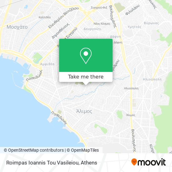 Roimpas Ioannis Tou Vasileiou map