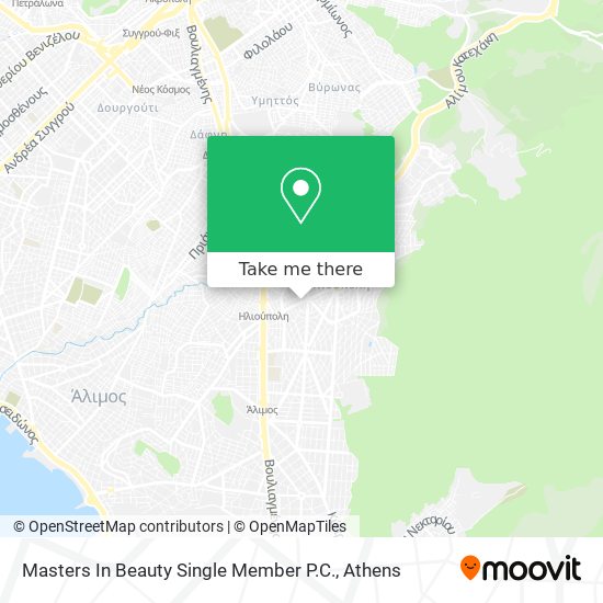 Masters In Beauty Single Member P.C. map
