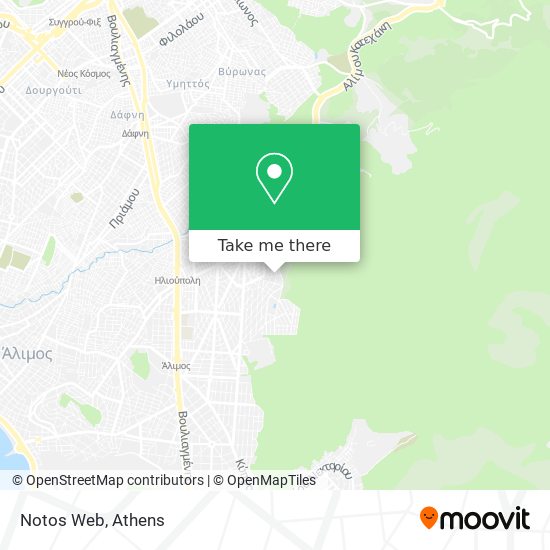 Notos Web map