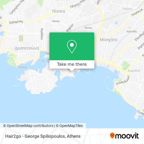 Hair2go - George Spiliopoulos map