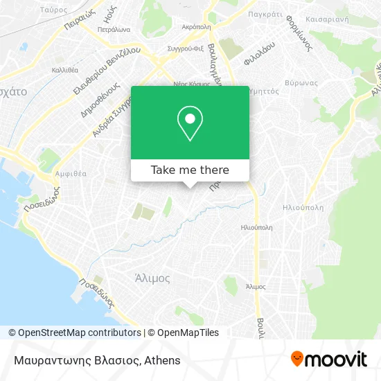 Μαυραντωνης Βλασιος map