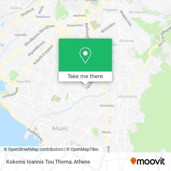 Kokonis Ioannis Tou Thoma map