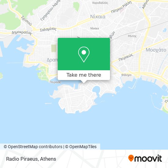Radio Piraeus map