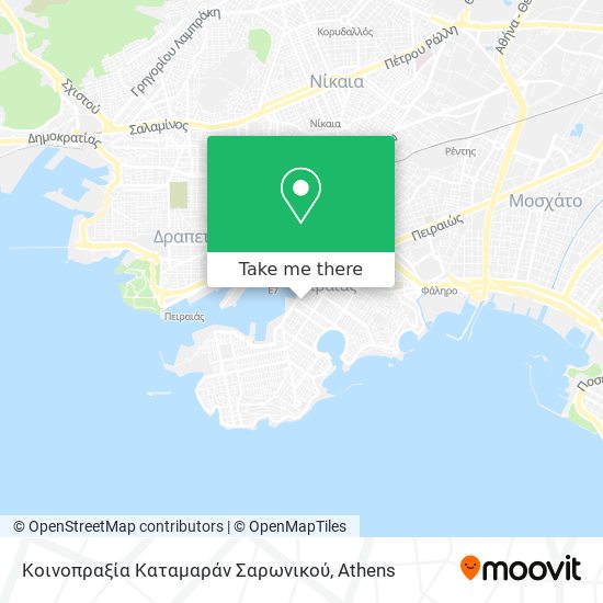 Κοινοπραξία Καταμαράν Σαρωνικού map