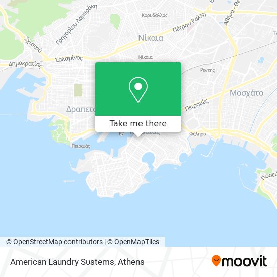 American Laundry Sυstems map