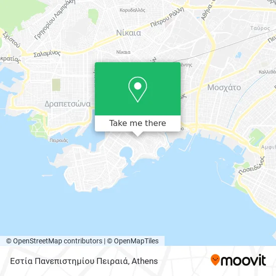 Εστία Πανεπιστημίου Πειραιά map