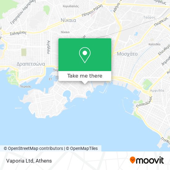 Vaporia Ltd map
