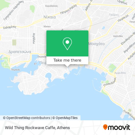 Wild Thing Rockwave Caffe map