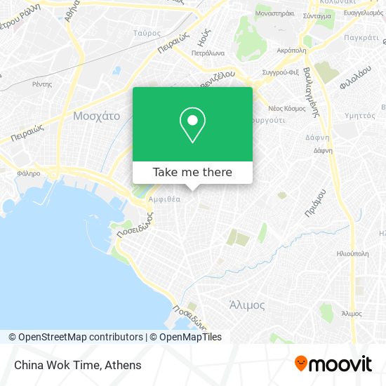 China Wok Time map