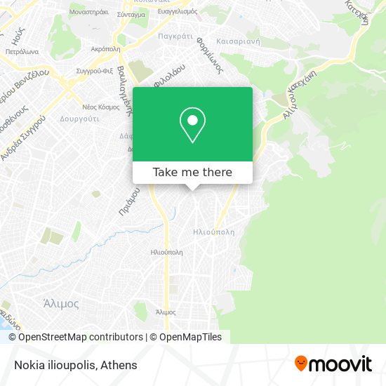 Nokia ilioupolis map