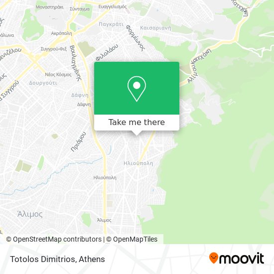 Totolos Dimitrios map