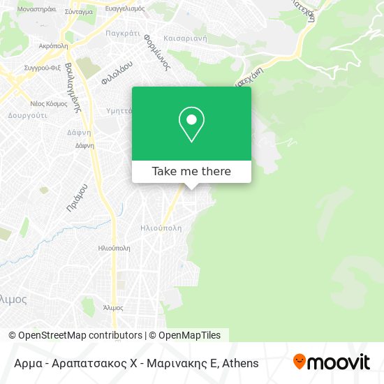 Αρμα - Αραπατσακος Χ - Μαρινακης Ε map