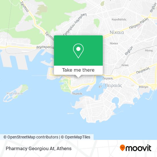 Pharmacy Georgiou At map