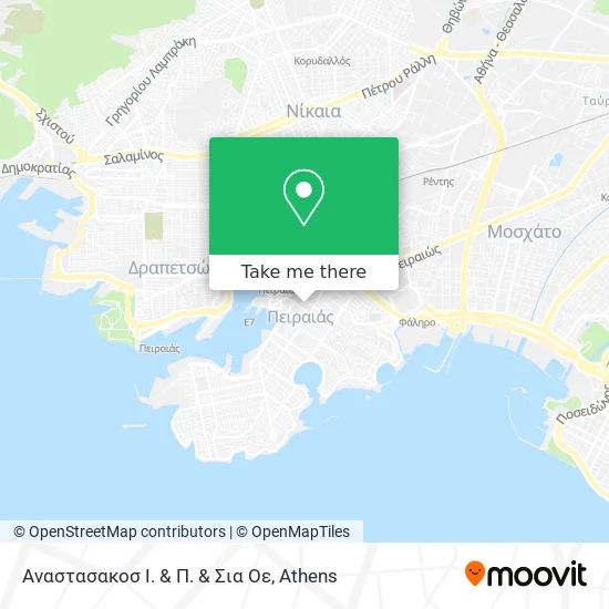 Αναστασακοσ Ι. & Π. & Σια Οε map