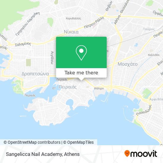 Sangelicca Nail Academy map
