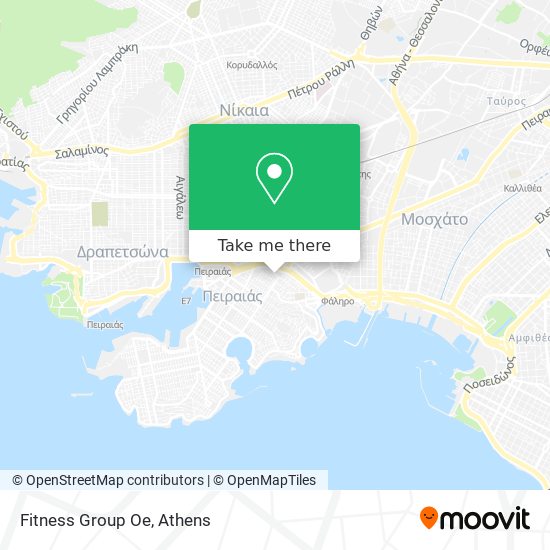Fitness Group Oe map