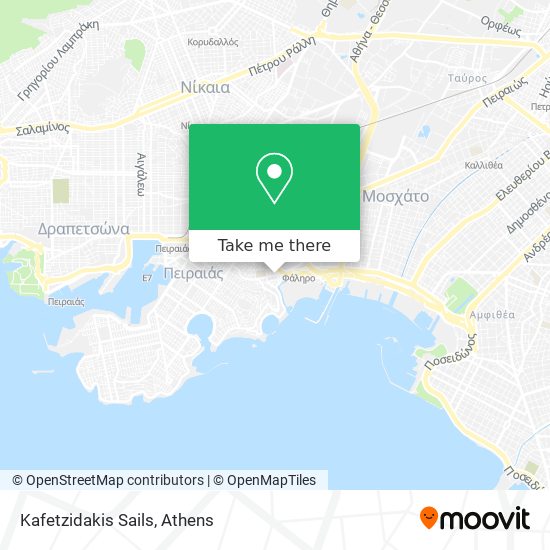 Kafetzidakis Sails map