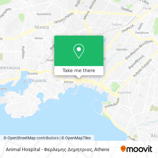 Animal Hospital - Φερλεμης Δημητριος map