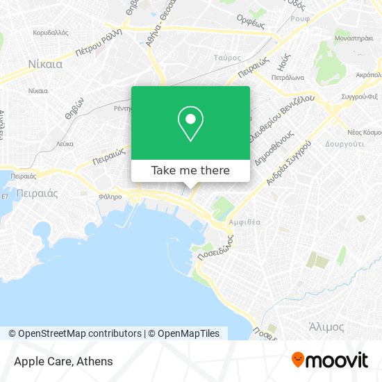 Apple Care map