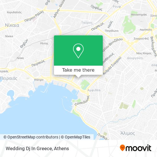 Wedding Dj In Greece map