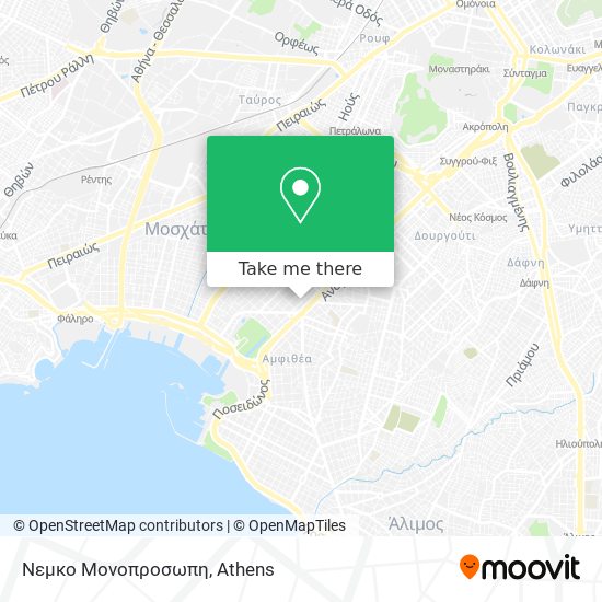 Νεμκο Μονοπροσωπη map