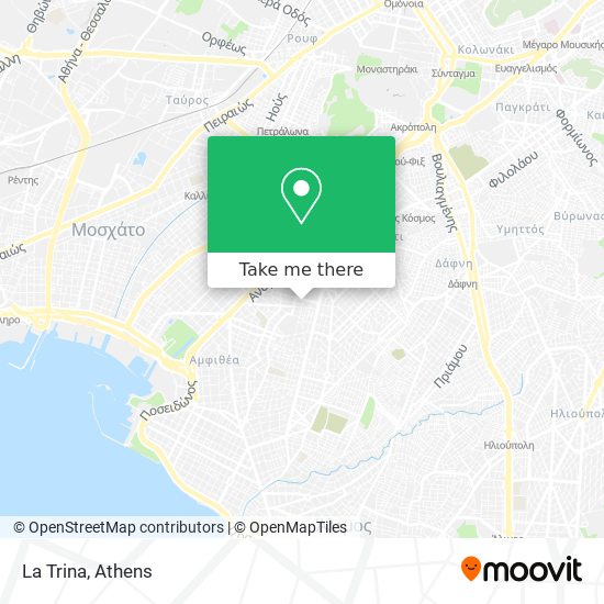La Trina map
