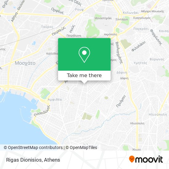 Rigas Dionisios map