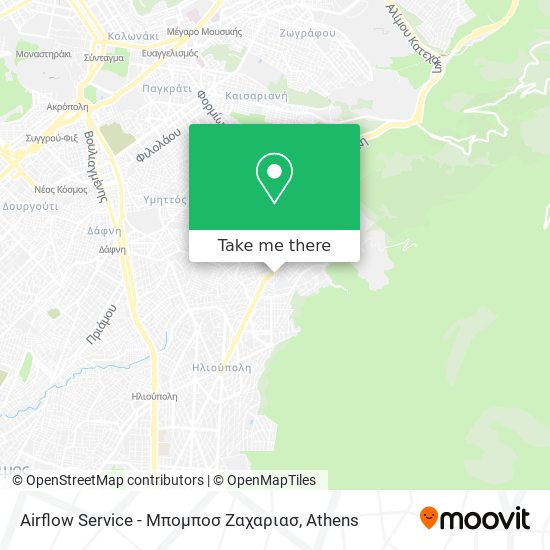 Airflow Service - Μπομποσ Ζαχαριασ map