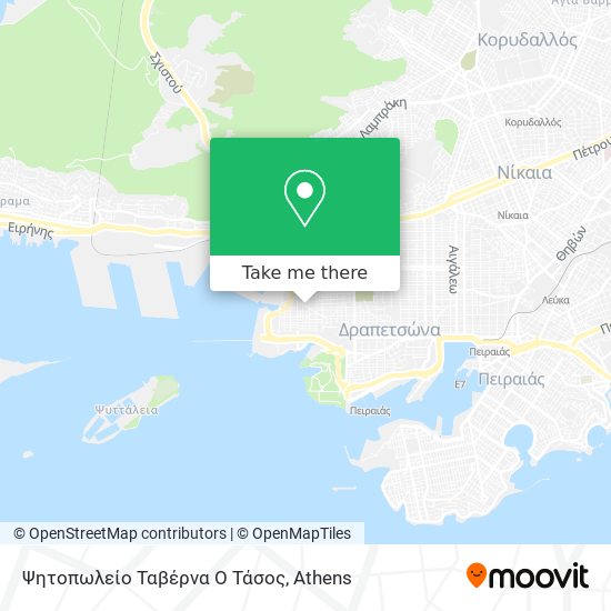 Ψητοπωλείο Ταβέρνα Ο Τάσος map