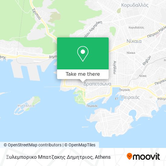 Ξυλεμπορικο Μπατζακης Δημητριος map