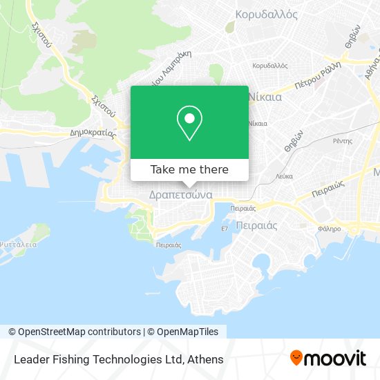 Leader Fishing Technologies Ltd map