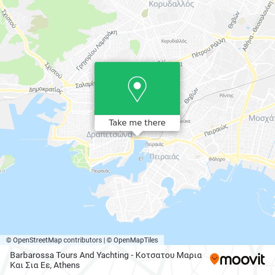 Barbarossa Tours And Yachting - Κοτσατου Μαρια Και Σια Εε map