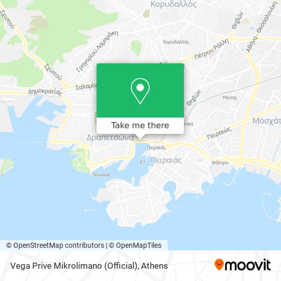 Vega Prive Mikrolimano (Official) map