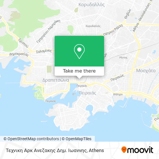 Τεχνικη Αρκ Ανεζακης Δημ. Ιωαννης map