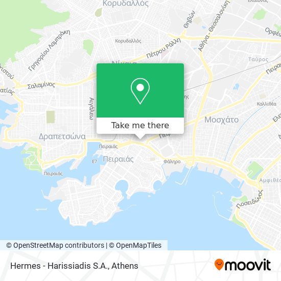 Hermes - Harissiadis S.A. map