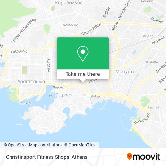 Christinsport Fitness Shops map