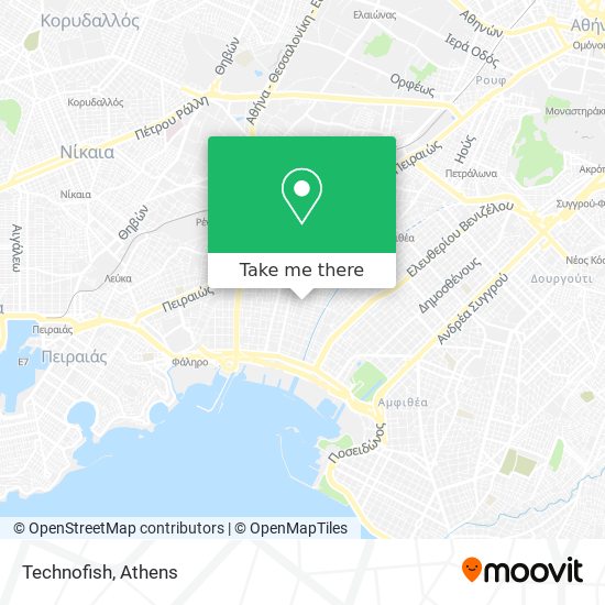 Technofish map