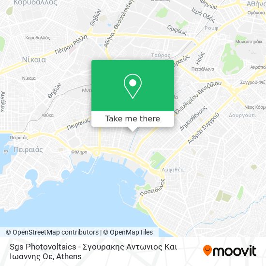 Sgs Photovoltaics - Σγουρακης Αντωνιος Και Ιωαννης Οε map