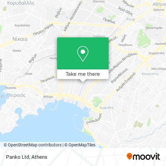 Panko Ltd map