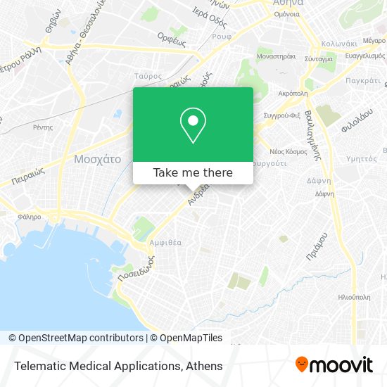 Telematic Medical Applications map