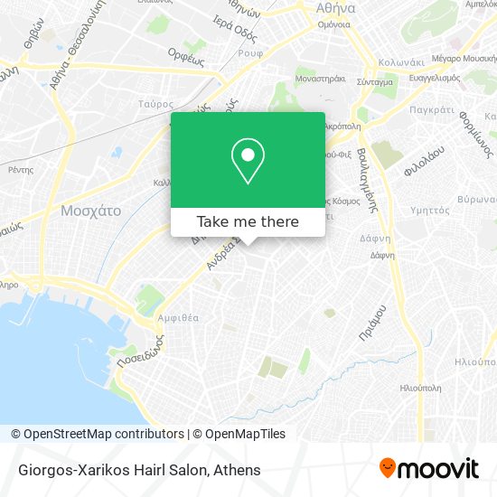Giorgos-Xarikos Hairl Salon map