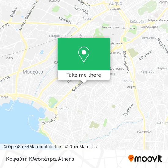 Κοψαύτη Κλεοπάτρα map