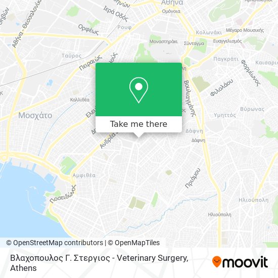 Βλαχοπουλος Γ. Στεργιος - Veterinary Surgery map