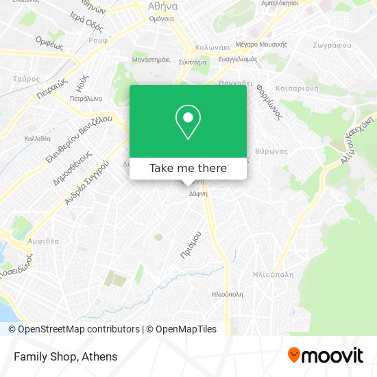 Family Shop map